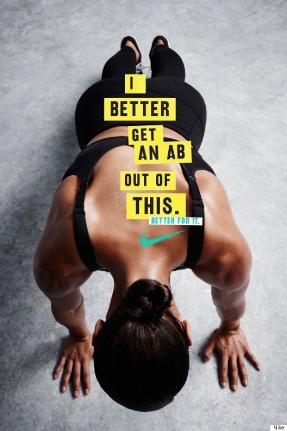 To promote their new workout pants, Nike Women released a new ad