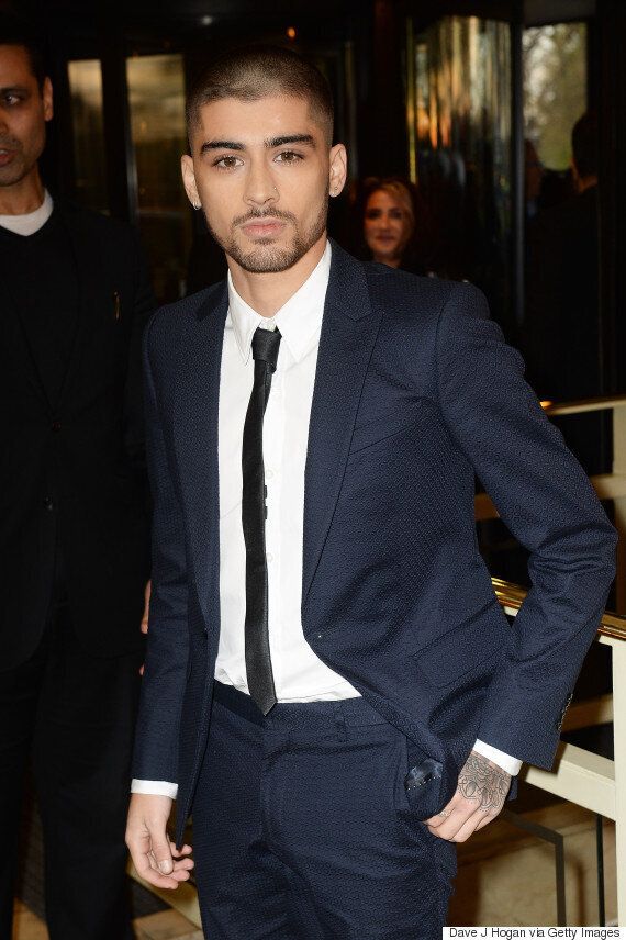 Zayn Malik Debuts Shaved Head And Thanks Former One Direction Bandmates In Acceptance Speech At