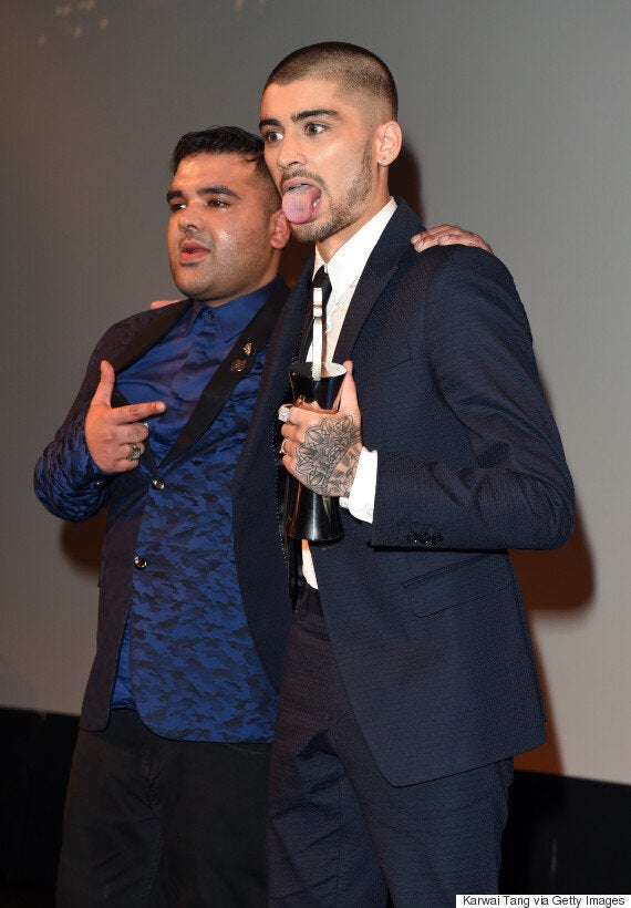 Zayn Malik Debuts Shaved Head And Thanks Former One Direction Bandmates In Acceptance Speech At 