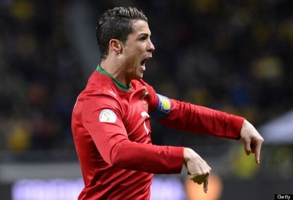 Ronaldo's Hat Trick In World Cup Qualifying Playoff Even Had Zlatan  Ibrahimovic Applauding (GIF/VIDEO)