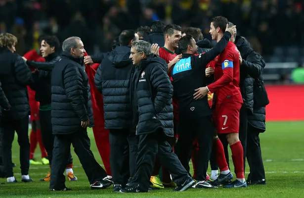 Ronaldo's Hat Trick In World Cup Qualifying Playoff Even Had Zlatan  Ibrahimovic Applauding (GIF/VIDEO)