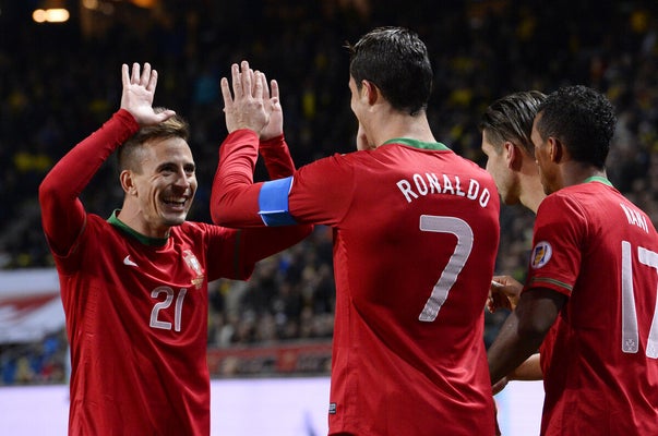 Ronaldo's Hat Trick In World Cup Qualifying Playoff Even Had Zlatan  Ibrahimovic Applauding (GIF/VIDEO)