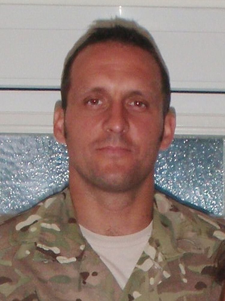 Warrant Officer Class 2 Spencer Faulkner of the Army Air Corps