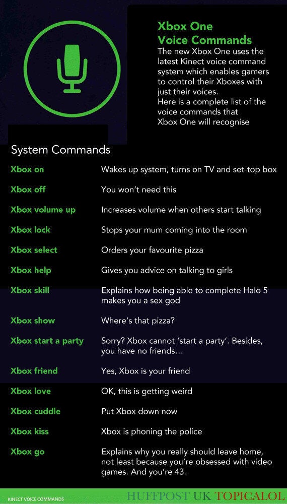 Xbox one s voice control new arrivals