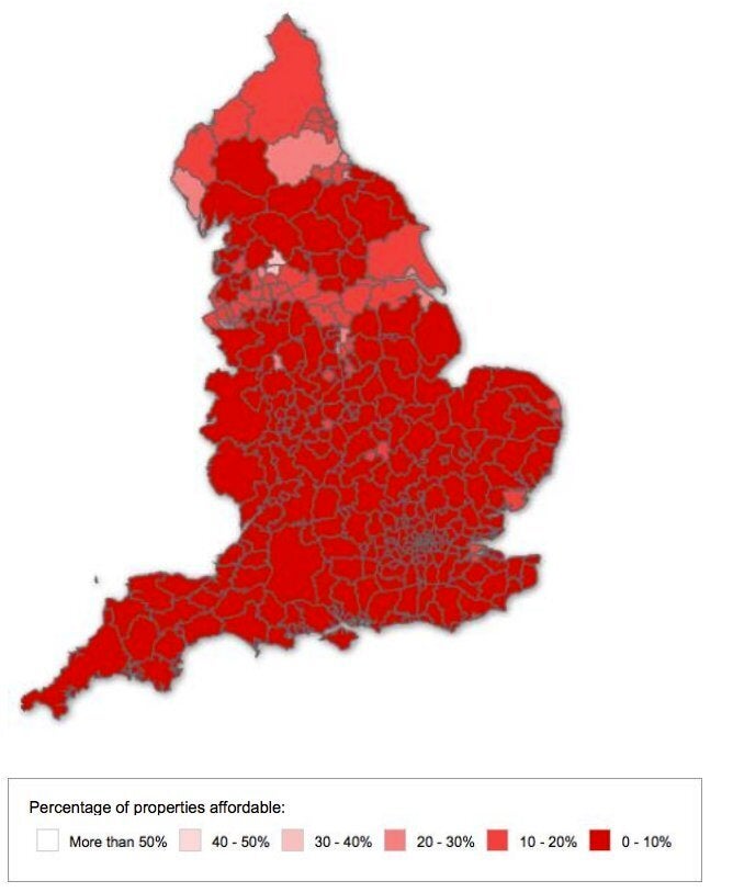 Barely anyone can afford to own a property 