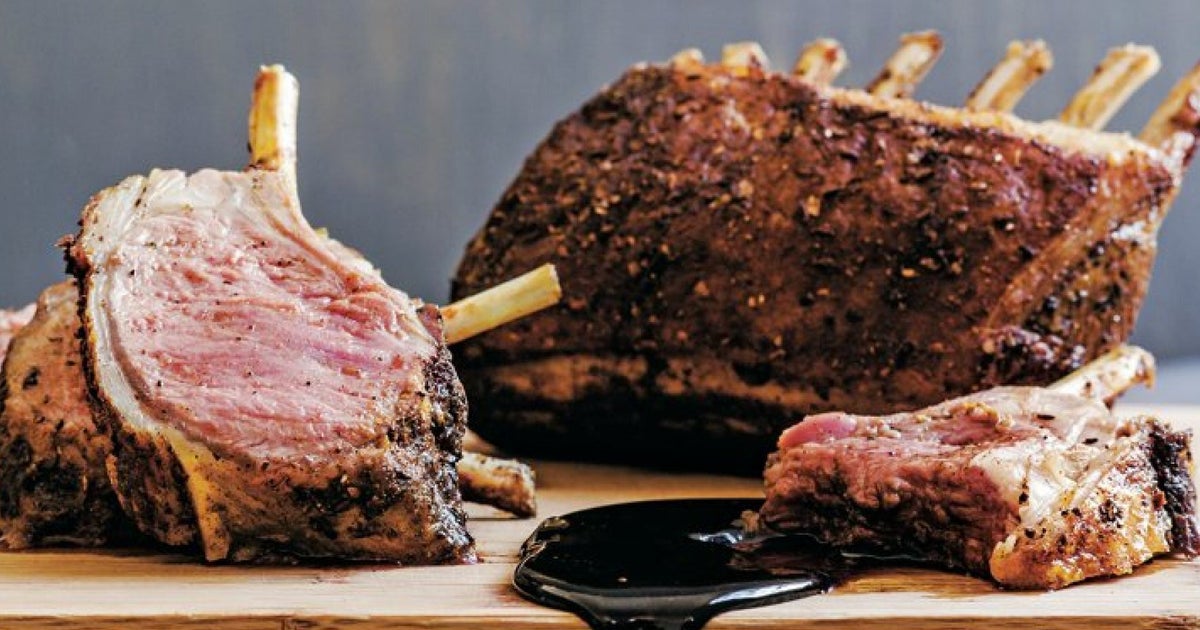 How To Cook Persian Broad Beans With Garlic, Spiced Rack of Lamb And