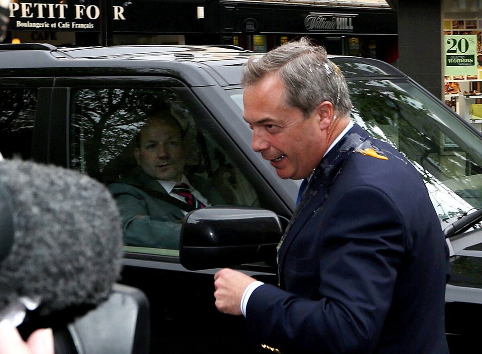 Nigel Farage EGGED