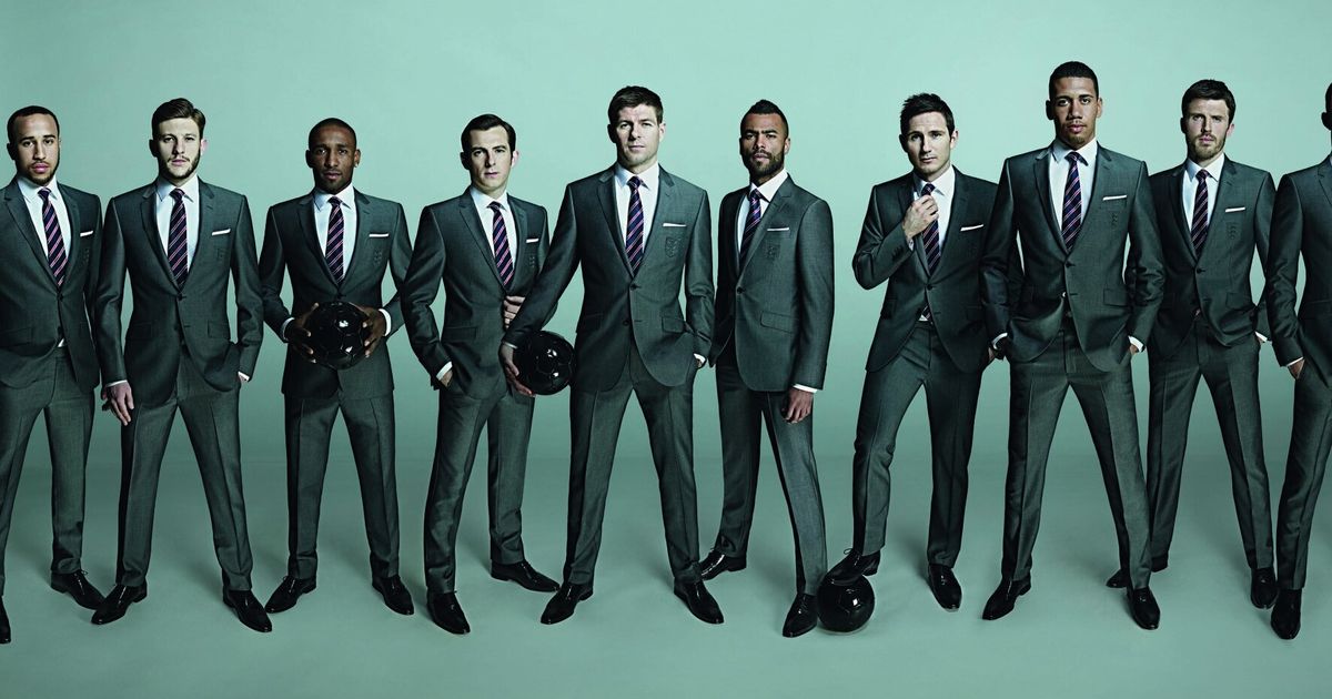 England's Marks And Spencer World Cup Suits Revealed (PICTURES ...