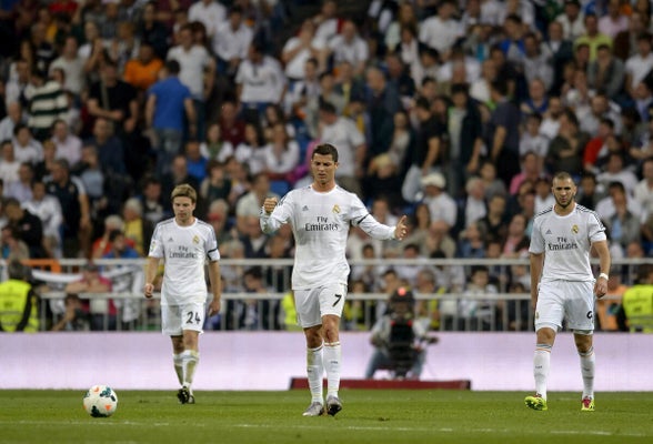 Cristiano Ronaldo back heel against Valencia