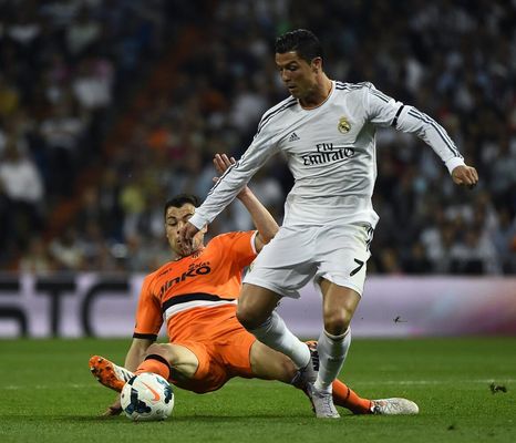 Cristiano Ronaldo back heel against Valencia