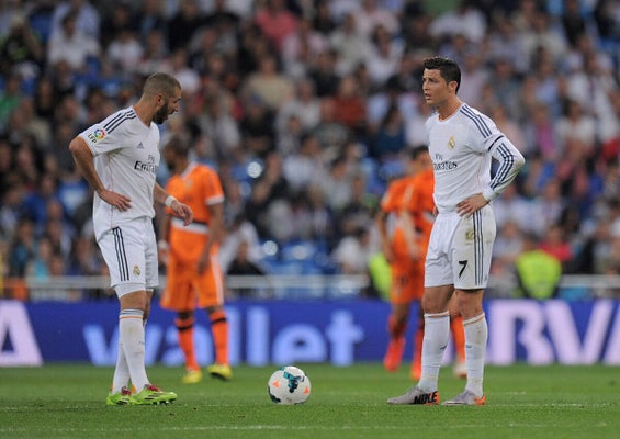 Cristiano Ronaldo back heel against Valencia