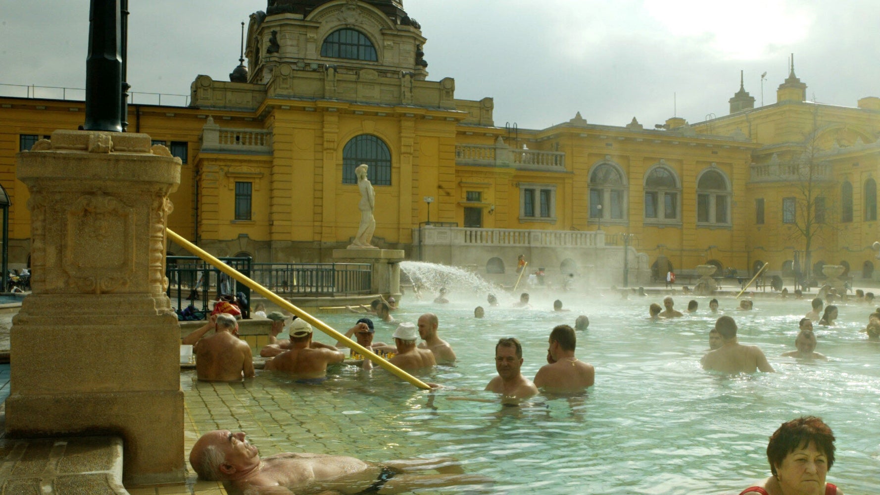 Hot Water and Mud Soaking in Europe's Steaming Thermal Baths