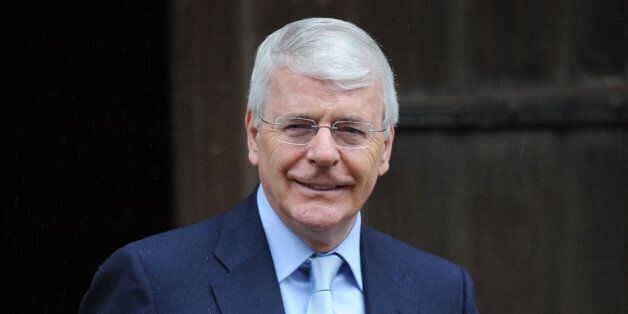 Former Prime Minister Sir John Major arrives at the Royal Courts of Justice, London, to attend the Leveson Inquiry into press standards.