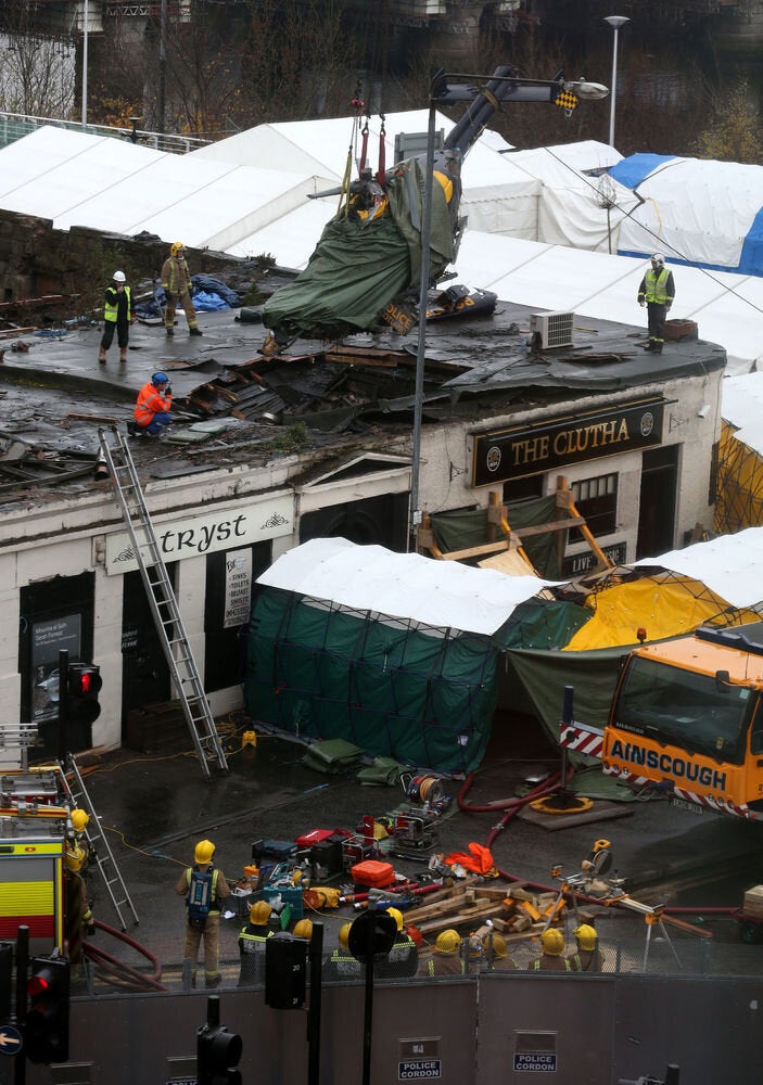 Glasgow helicopter crash