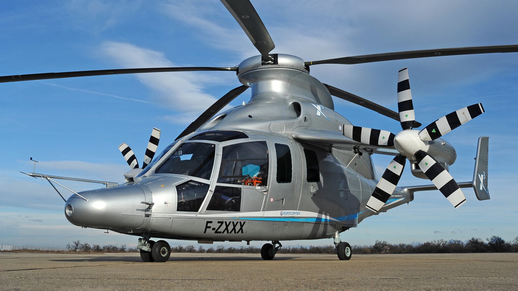 Винтокрыл. Eurocopter x3 вертолет. Airbus x3. Перспективный вертолет Еврокоптер x3. Скоростной винтокрыл Eurocopter x3.