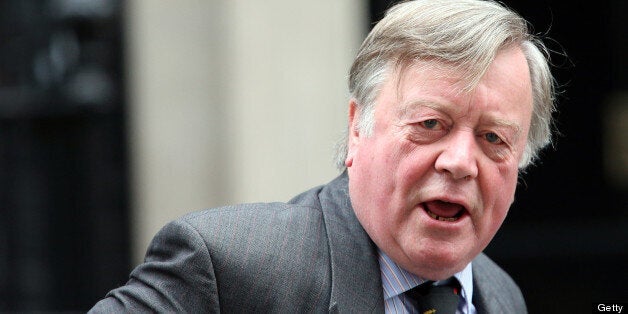 LONDON, ENGLAND - MARCH 20: Minister without Portfolio Kenneth Clarke leaves a cabinet meeting in Downing Street ahead of the Chancellor of the Exchequer, George Osborne presenting his annual budget to Parliament on March 20, 2013 in London, England. The Chancellor, under pressure after the UK lost its AAA credit rating last month and the lack of growth in the economy, is predicted to reveal plans to continue with his austerity strategy to cut the UK's deficit. It is likely that Mr. Osborne wil