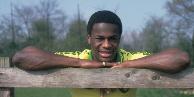 Apr 1981: Portrait of Justin Fashanu of Norwich City. \ Mandatory Credit: Allsport UK /Allsport