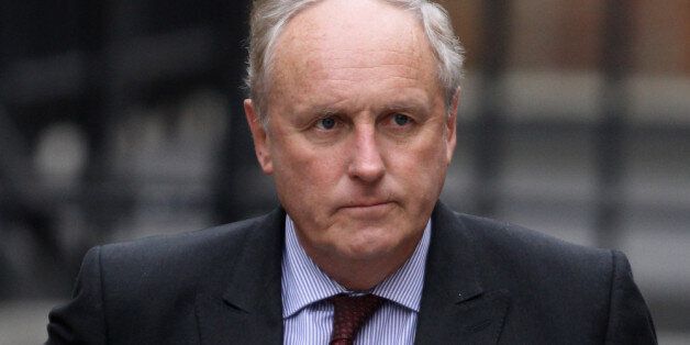 LONDON, ENGLAND - FEBRUARY 09: Paul Dacre, editor of The Daily Mail, arrives at the High Court to give evidence to the Leveson Inquiry on February 9, 2012 in London, England. The inquiry is being led by Lord Justice Leveson and is looking into the culture, practice and ethics of the press in the United Kingdom. The inquiry, which will take evidence from interested parties and may take a year or more to complete, comes in the wake of the phone hacking scandal that saw the closure of The News of
