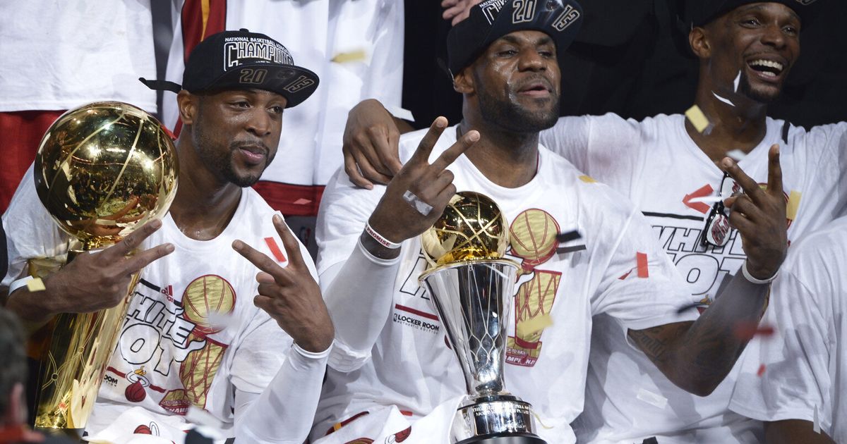 Miami Heat Retain NBA Title, LeBron James Named MVP (PICTURES