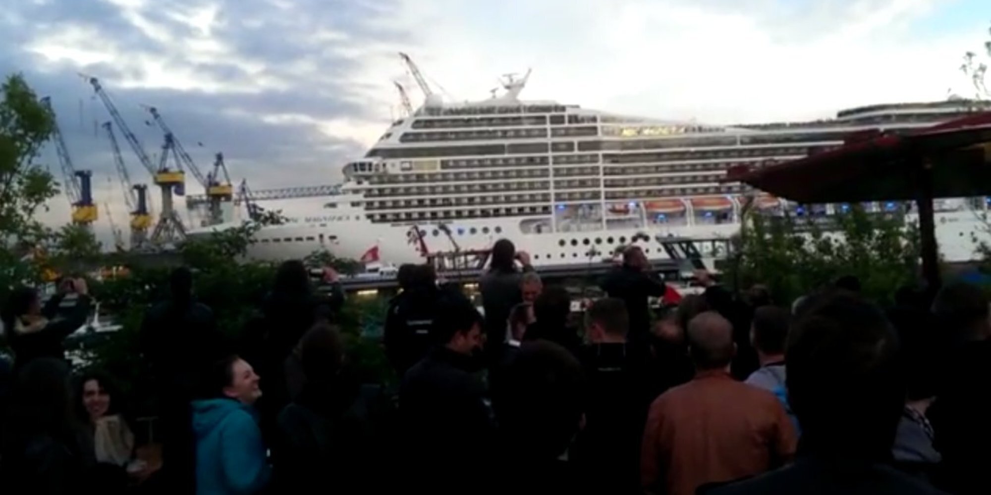 MSC Magnifica Cruise Ship Plays 'Seven Nation Army' With Horns And It ...