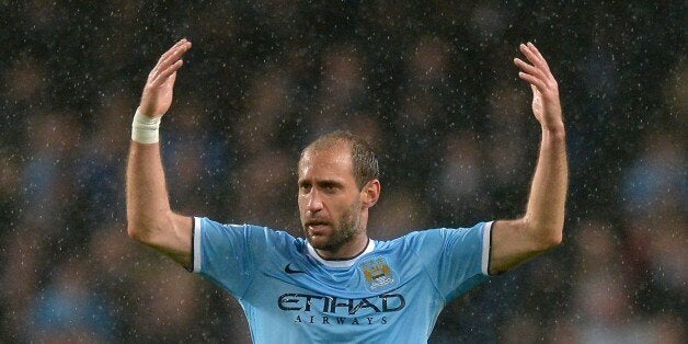 Pablo Zabaleta was instrumental for City again