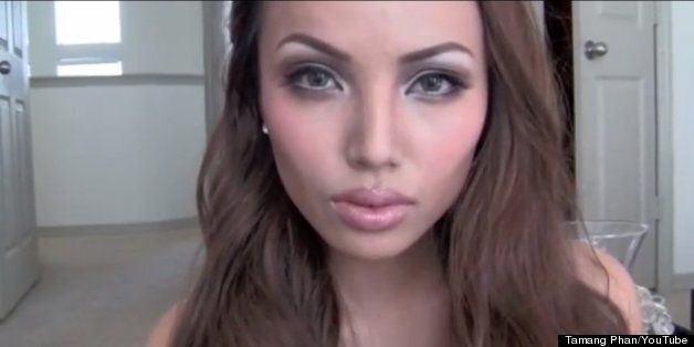 Tamang Phan transforms herself into Angelina Jolie with just a make-up brush