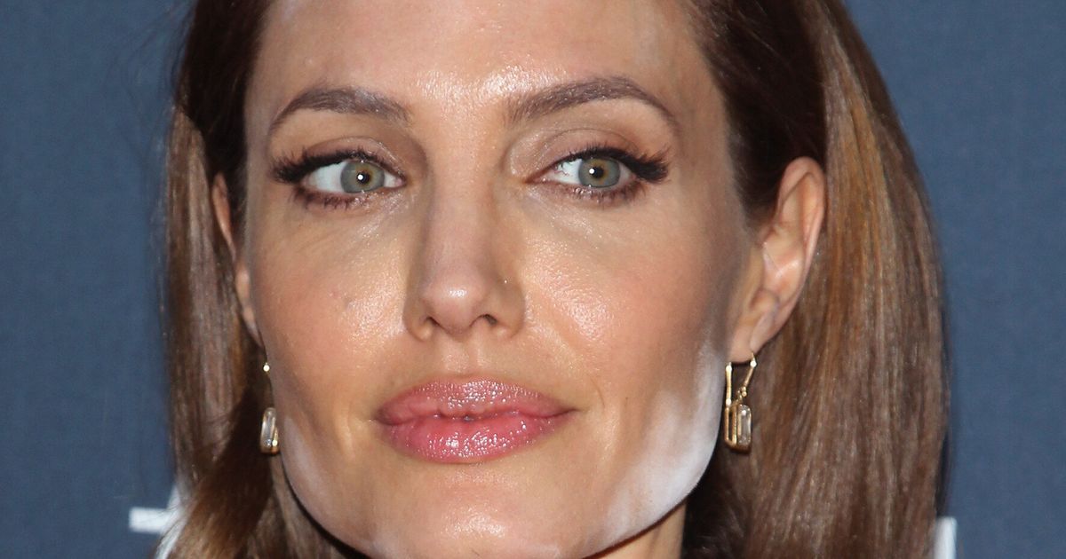 Angelina Jolie Suffers Major Make Up Fail At The Normal Heart New