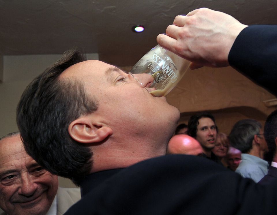 Conservative Party Leader David Cameron