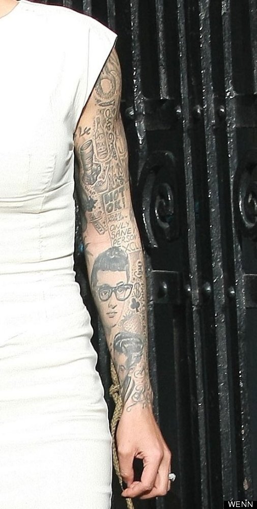 Cheryl Cole tattoo The celebrities to get inked with regrettable artwork   Mirror Online