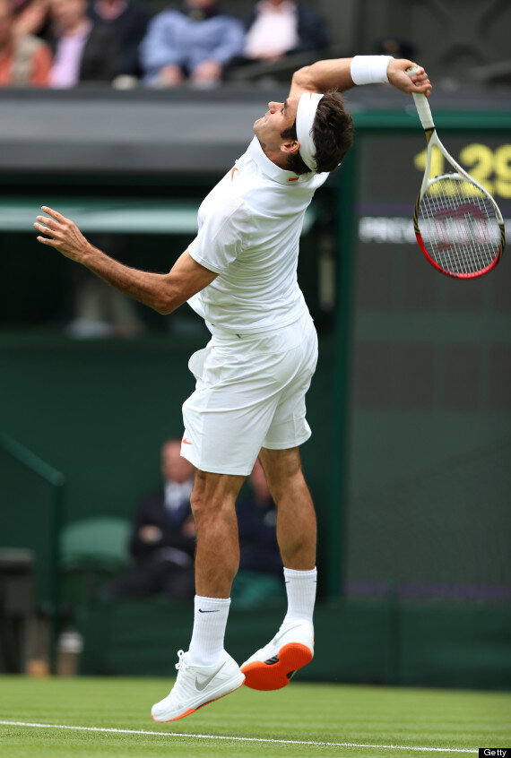 Roger Federer's Orange Nike Soles Outlawed At Wimbledon | HuffPost UK Sport