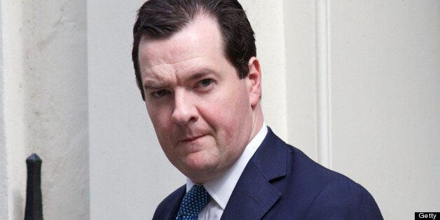 Britain's Chancellor of the Exchequer George Osborne leaves 11 Downing Street in London on June 19, 2013. AFP PHOTO/ANDREW COWIE (Photo credit should read ANDREW COWIE/AFP/Getty Images)