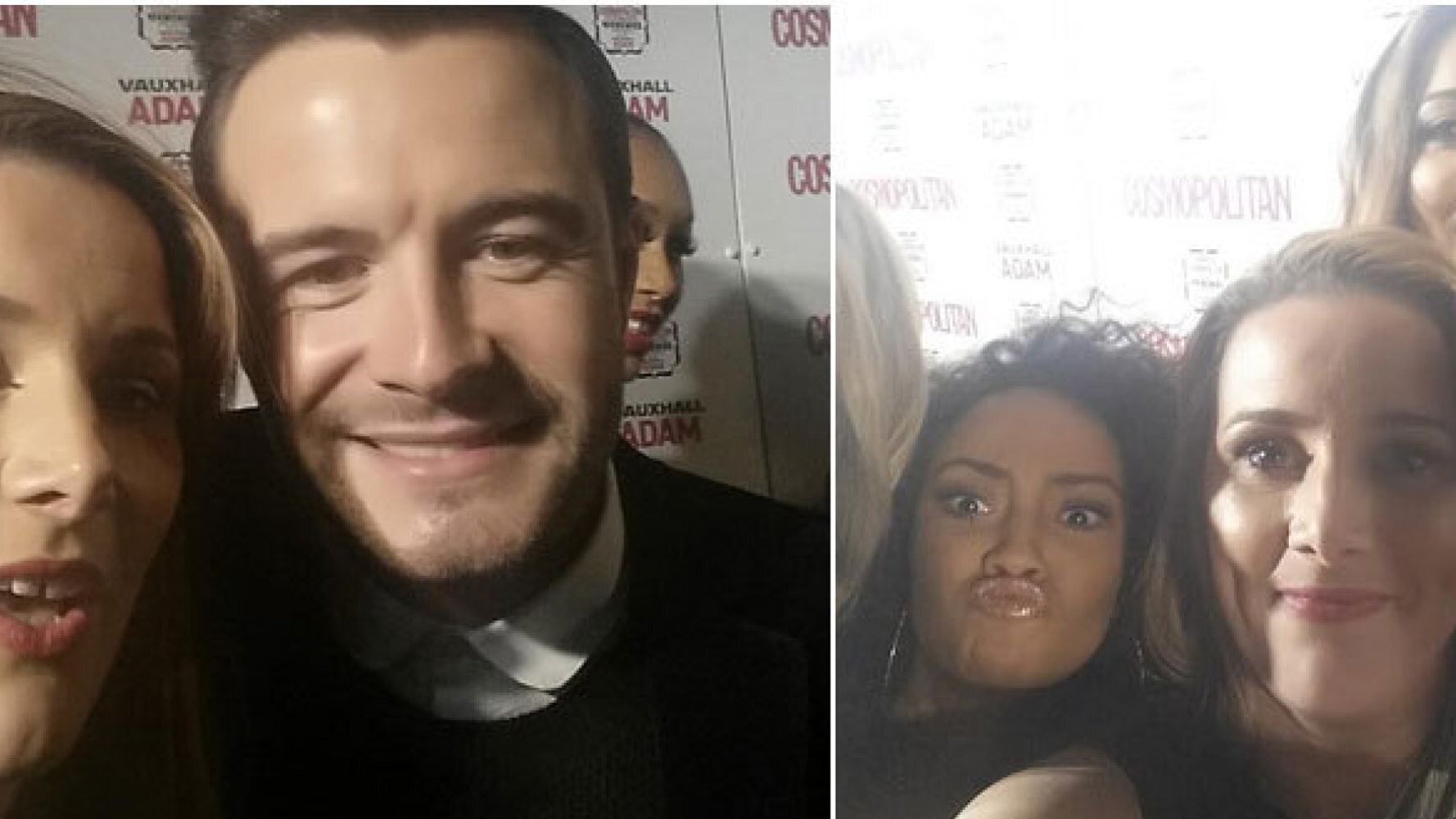 X Factor&rsquo;s Sam Bailey Goes On Celeb Selfie Spree At Cosmopolitan Awards