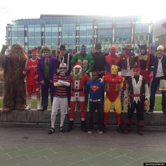 Newcastle United's Fancy Dress Christmas Party (PICTURES) HuffPost UK