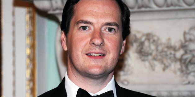 Chancellor George Osborne attends the Lord Mayor's dinner to the Bankers and Merchant's of the City of London at Mansion House this evening.
