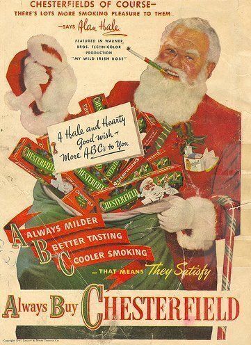 10 Christmas Adverts With Santa Promoting Cigarettes | HuffPost UK News