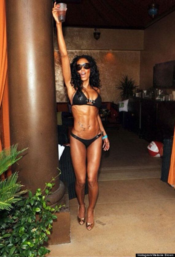 Mel B Shows Off Rock Hard Abs In New Instagram Photos Amid X Factor Judge Rumours Pic