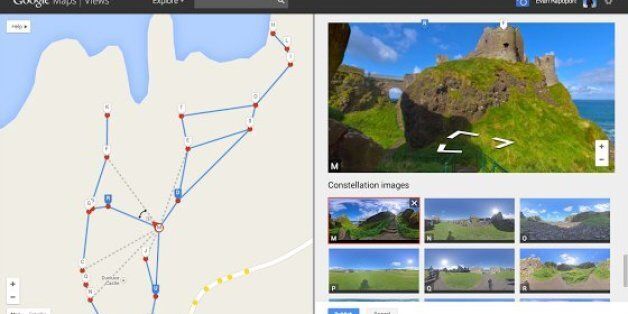 The tool has a simple interface designed to make it easy to make Google Street View maps