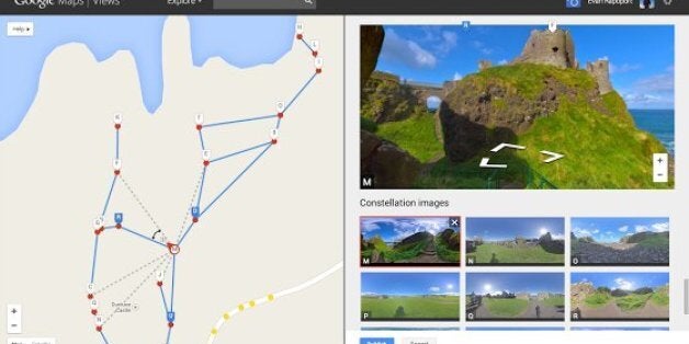 The tool has a simple interface designed to make it easy to make Google Street View maps