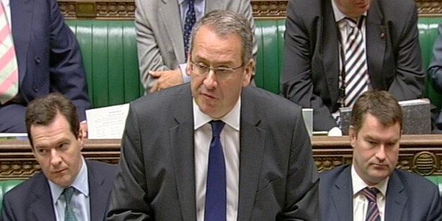 Mark Hoban speaking in 2012 as Treasury minister in the House of Commons, London.