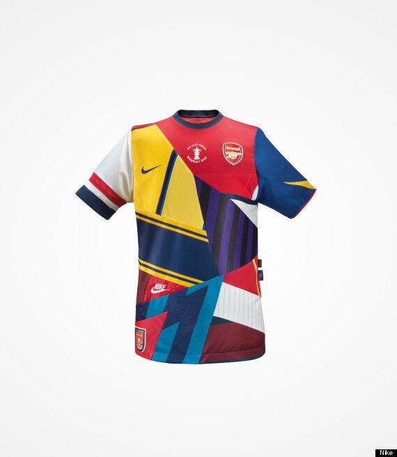 Arsenal kits over the 2024 years