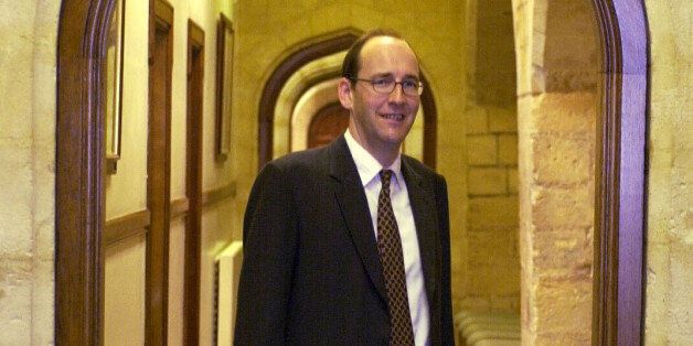 Conservative MP for Chichester, Andrew Tyrie at the Houses of Parliament where he gave a press conference about Labours involvement with the Hinduja brothers.