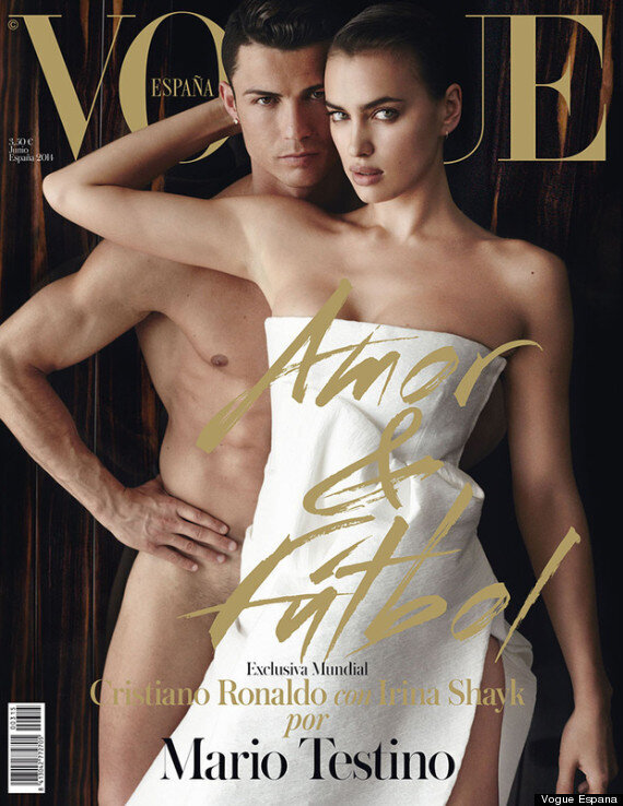 Cristiano Ronaldo And Girlfriend Irina Shayk Pose For Vogue España HuffPost UK Sport pic