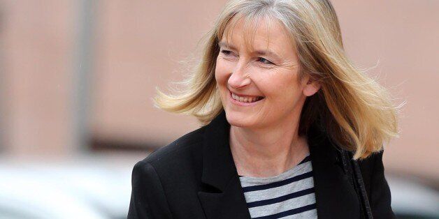 MP Sarah Wollaston arrives at Preston Crown Court as a witness in the trial for former deputy speaker of the House of Commons Nigel Evans who faces nine charges, dating from 2002 to April 1, last year of sexual offences against seven men.