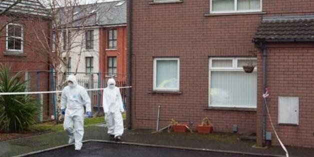 Scene of killings in Belfast