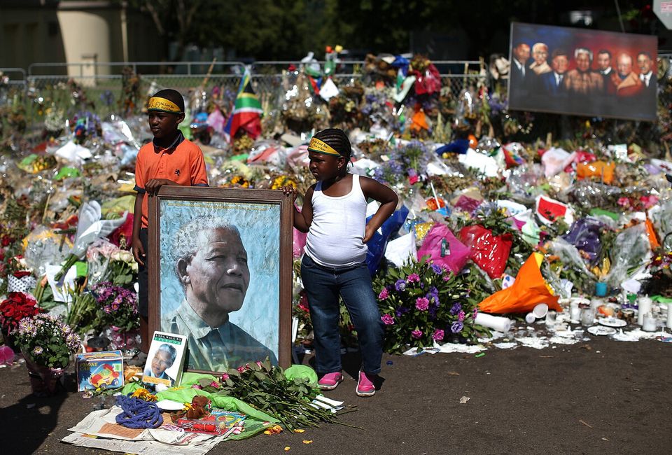 South Africans Continue To Mourn The Loss Of Their Former President Nelson Mandela