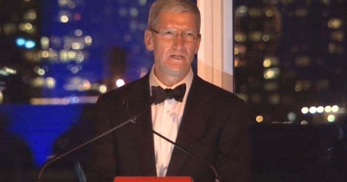 WATCH: Apple CEO Gives Rousing Speech On Equal Rights