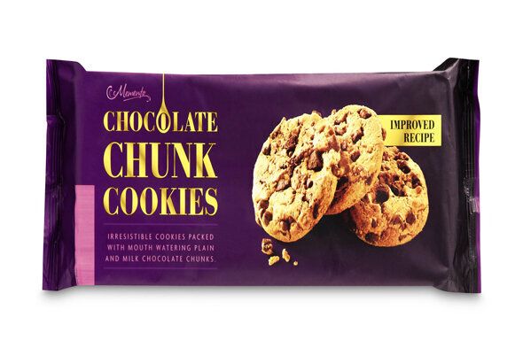 Fifth: Aldi Momento Chocolate Chunk Cookies, 200g 0.69