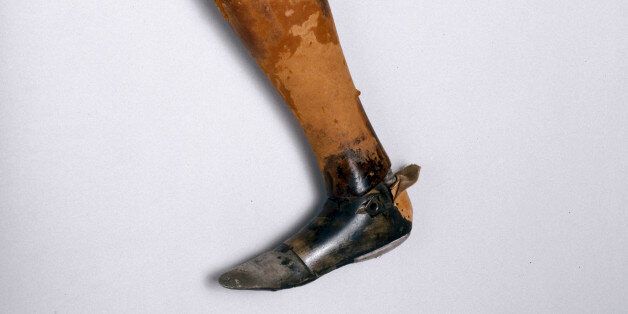 A prosthetic leg was mistaken for a paedophile (file picture)