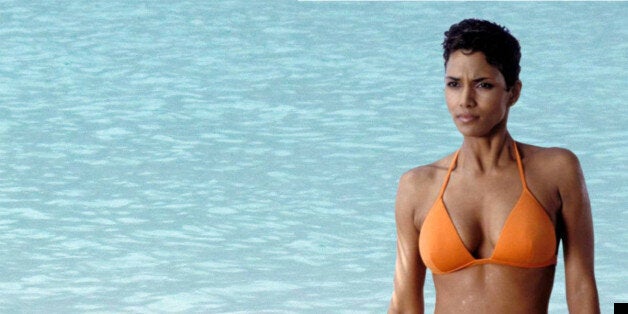 Halle Berry in full Bond-girl mode