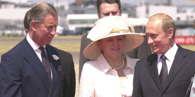 File photo dated 24/06/03 of the Prince of Wales (right) at Buckingham Palace in London with Russian President Vladimir Putin. The Prince of Wales has compared the actions of Russian leader Vladimir Putin to Nazi dictator Adolf Hitler, it has been claimed.